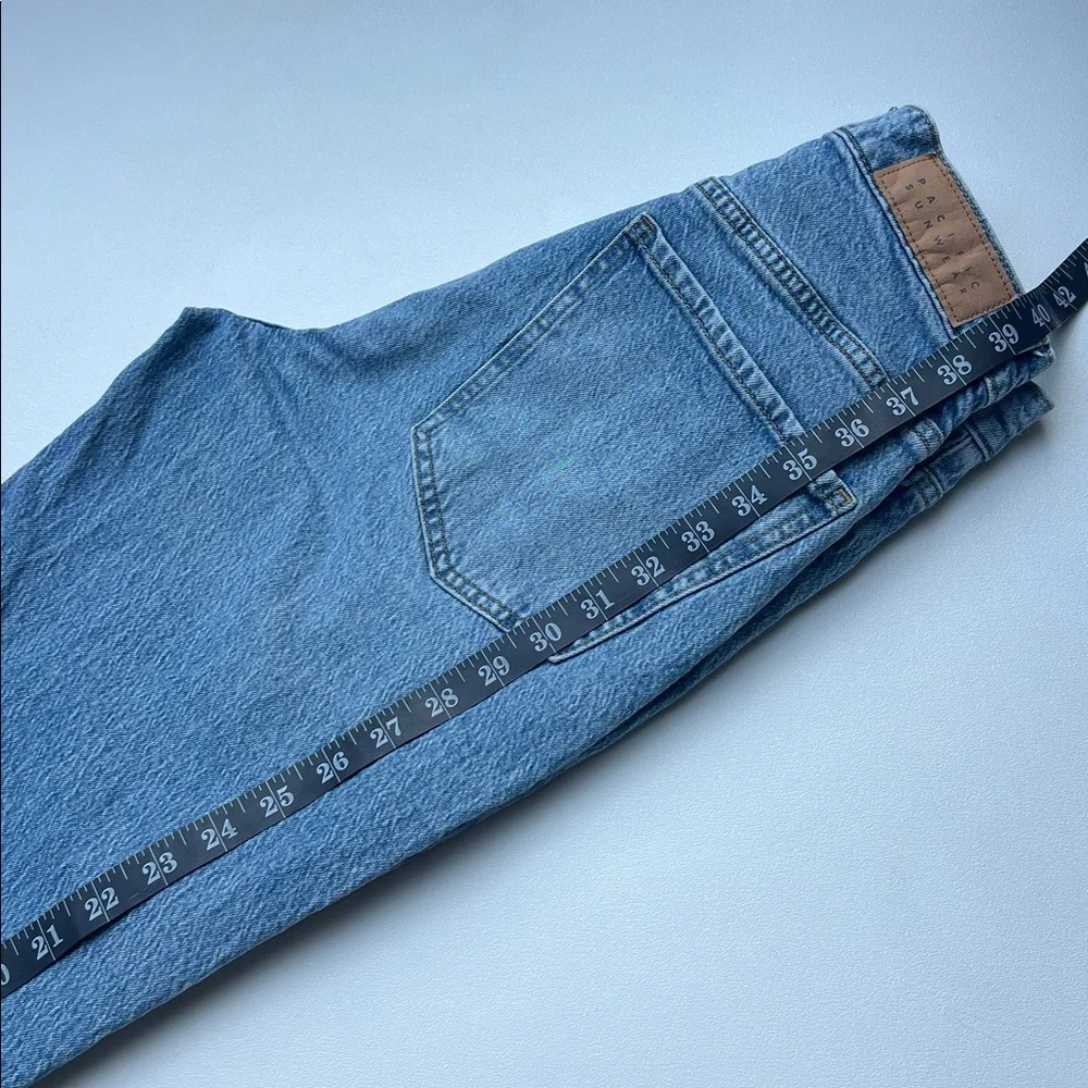 PacSun Stretch Dad Jeans casual straight leg school work everyday‎ essential 26 - Picture 10 of 13